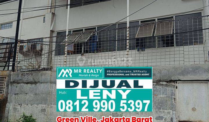 Rumah Lama Hitung Tanah Di Komplek Green Ville, Jakarta Barat 1