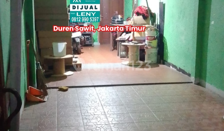 Harus Terjual Cepat.. Murah.. Rumah di Duren Sawit, Jakarta Timur, Lokasi Bagus, Bebas Banjir 2