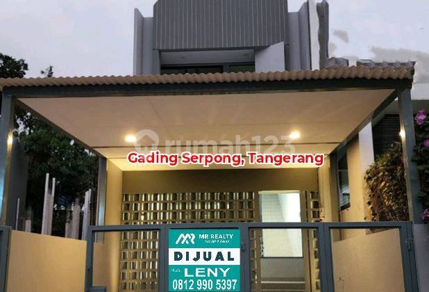 Rumah Baru In Progress 2 Lantai Di Gading Serpong, Tangerang