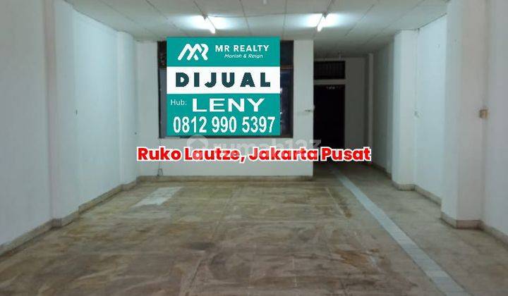 RUKO 4,5 LANTAI SIAP PAKAI DI LAUTZE, KARANG ANYAR, JAKARTA PUSAT 1