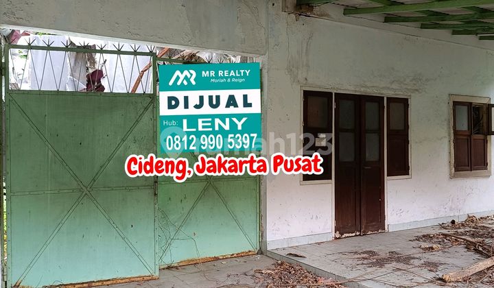 Lokasi Strategis Rumah Lama, Hitung Tanah Di Cideng, Jakarta Pusat