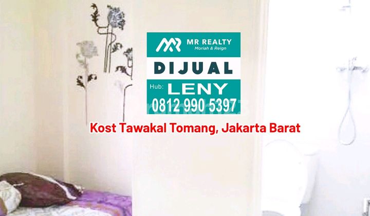 Murah.. Dijual Rumah Kost Tawakal Tomang 64 Kamar Tidur, Jakarta Barat, Sangat Strategis Untuk Karyawan Dan Mahasiswa 2