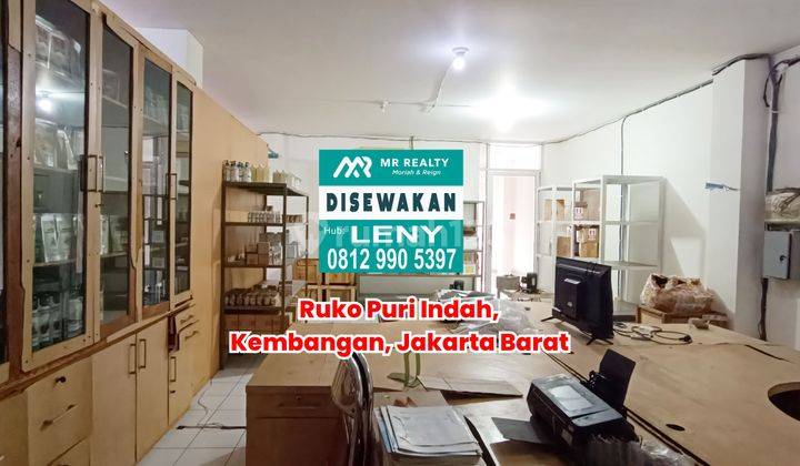 Ruko Gandeng 3 Lantai Di Puri Indah, Kembangan, Jakarta Barat 2