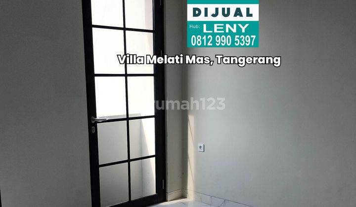 MURAH..RUMAH BARU MODERN MINIMALIS IN PROGRESS DI VILLA MELATI MAS, TANGERANG 1