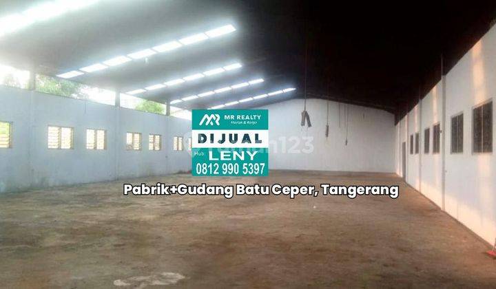 Murah... Pabrik & Gudang Di Batu Ceper, Tangerang 2