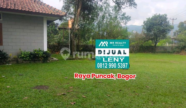 Land Counting Villa on Raya Puncak, Bogor