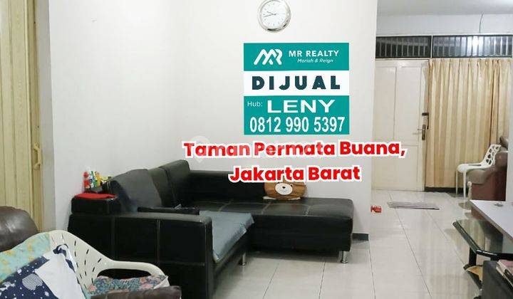 Murah.. Rumah Lama Lebar 10 M2 Di Komplek Taman Permata Buana, Jakarta Barat 1