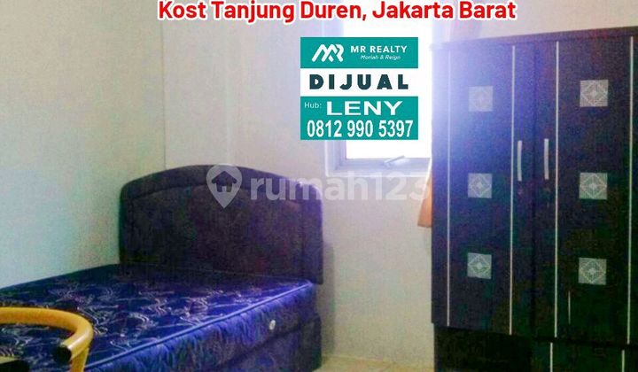 Murah.. Dijual Rumah Kost Tanjung Duren 64 Kamar Tidur, Jakarta Barat, Sangat Strategis Untuk Karyawan Dan Mahasiswa 2