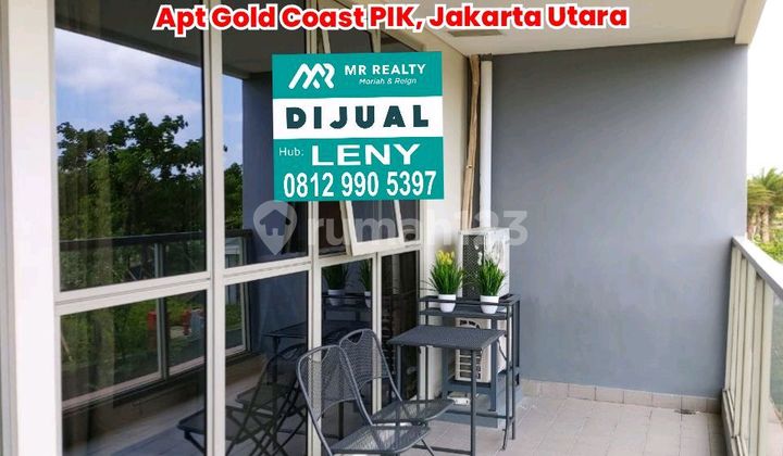 Murah Apartment Gold Coast 1 Br 64 M2 Fully Furnished Di Pantai Indah Kapuk, Jakarta Utara 2
