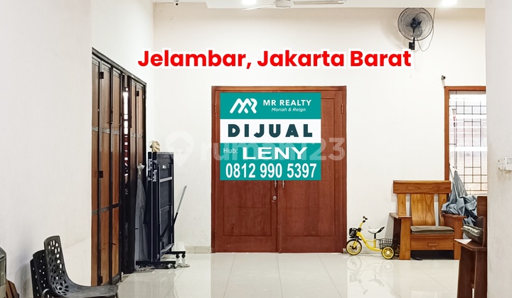 Rumah Bagus Strategis Bebas Banjir di Jelambar, Jakarta Barat Rumah Bagus Strategis Bebas Banjir di Jelambar, Jakarta Barat