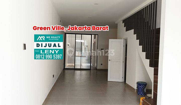 Rumah Baru Architect Design Modern Minimalis 2 Lantai Di Komplek Green Ville, Jakarta Barat 2