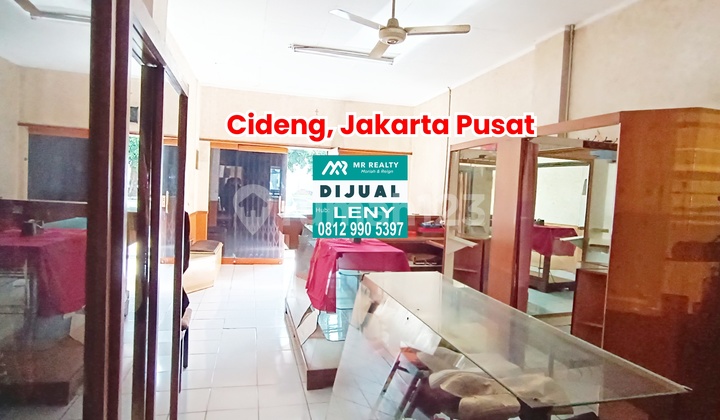 Ruko Komersil Siap Pakai 4,5 Lantai Di Cideng, Jakarta Pusat, Lokasi Strategis, Bebas Banjir Ruko Komersil Siap Pakai 4,5 Lantai Di Cideng, Jakarta Pusat, Lokasi Strategis, Bebas Banjir