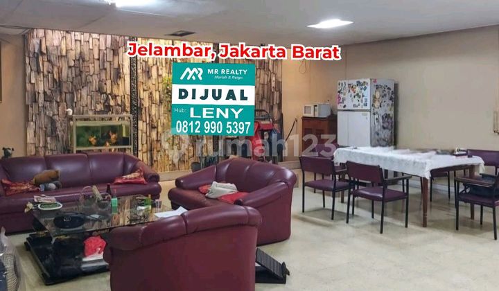 Rumah Lama 563 M2 Di Jelambar, Jakarta Barat