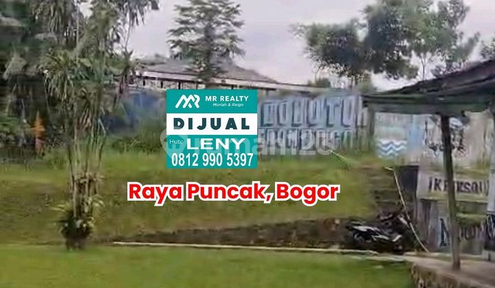 Land Calculation Villa on Raya Puncak, Bogor