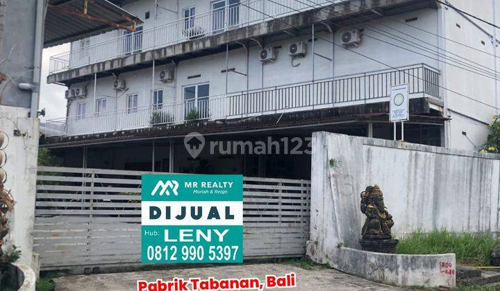 Pabrik 2600 M2 Tanah Dan Bangunan Gedung, Mesin Produksi, Ijin, Hak Merek, Produk Di Kerambitan, Tabanan Bali 1