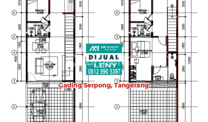 Rumah Baru In Progress 2 Lantai Di Gading Serpong, Tangerang 2