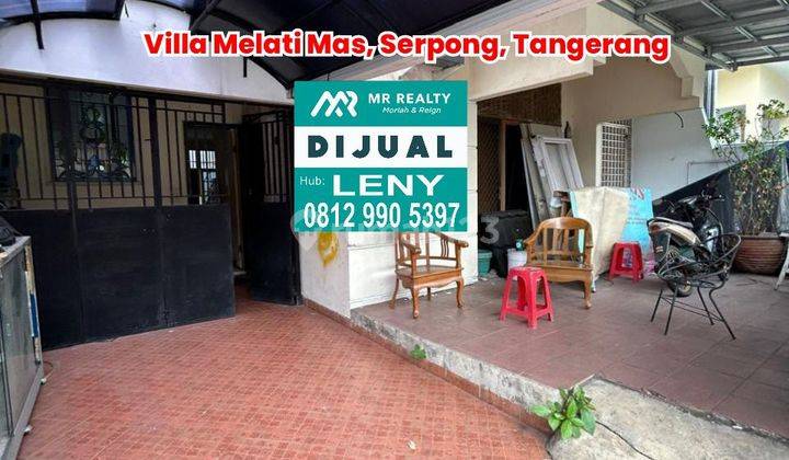 Rumah Bagus Siap Huni Lebar 9 M Di Komplek Villa Melati Mas, Serpong, Tangerang 1