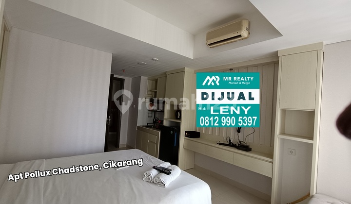 Cheap... Fully Furnished Studio Apartment Pollux Chadstone South Cikarang 1