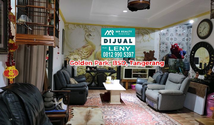 RUMAH BAGUS ASRI BERNUANSA VILLA DI GOLDEN PARK II BSD, TANGERANG RUMAH BAGUS ASRI BERNUANSA VILLA DI GOLDEN PARK II BSD, TANGERANG