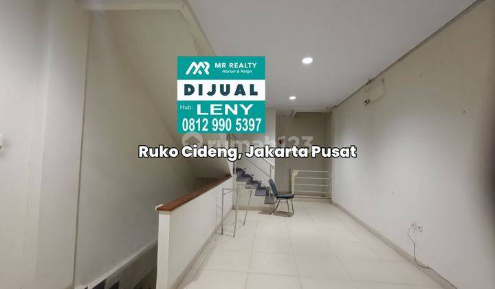 RUKO 5 LANTAI SIAP PAKAI DI CIDENG, JAKARTA PUSAT, JALAN RAYA 1