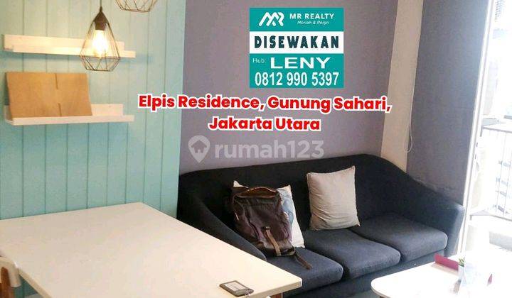 Elpis Residences 2 Bed Room Fully Furnished, Gunung Sahari, Jakarta Utara 1