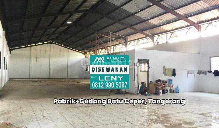 Murah...pabrik & Gudang Di Batu Ceper, Tangerang 2