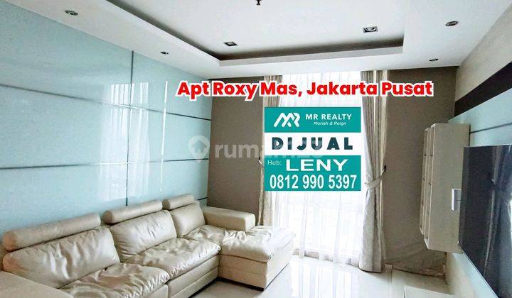 Apartment Roxy Mas Bagus Siap Huni 2 Bed Room Fully Furnished, Jakarta Pusat  1