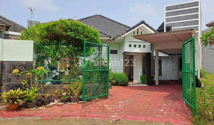 Mau Rumah Satu Lantai Depan Taman Yg Sejuk Asri & Yg Sudah Shm Pilih Unit Ini Saja  Rmh Kencana Loka Bsd  1