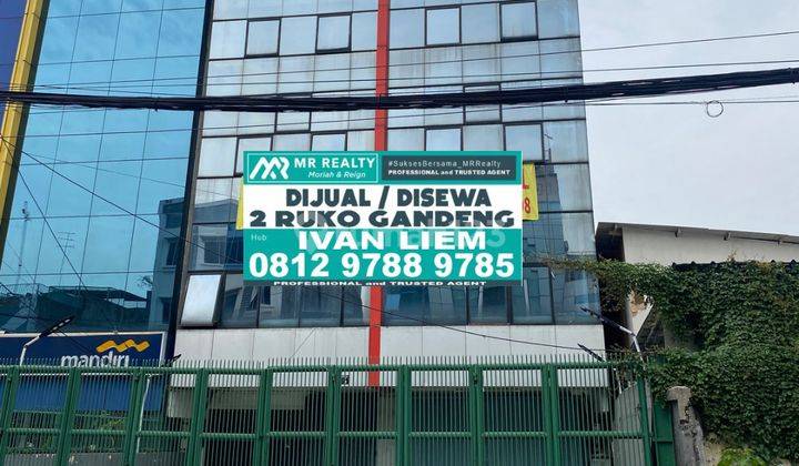 Ruko Lebar 5m Di KH Moh Mansyur Dekat Roxy Mas 1