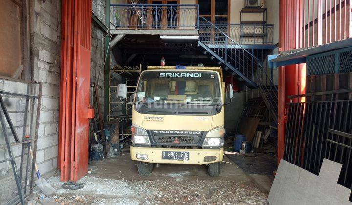 Di Sewakan Gudang Ex Workshop Las di Harapan Indah, Bekasi Barat 1