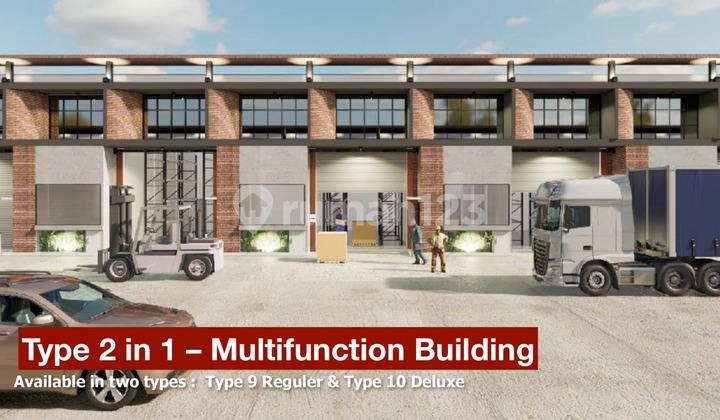 Multipurpose Business Space by Jababeka Cikarang