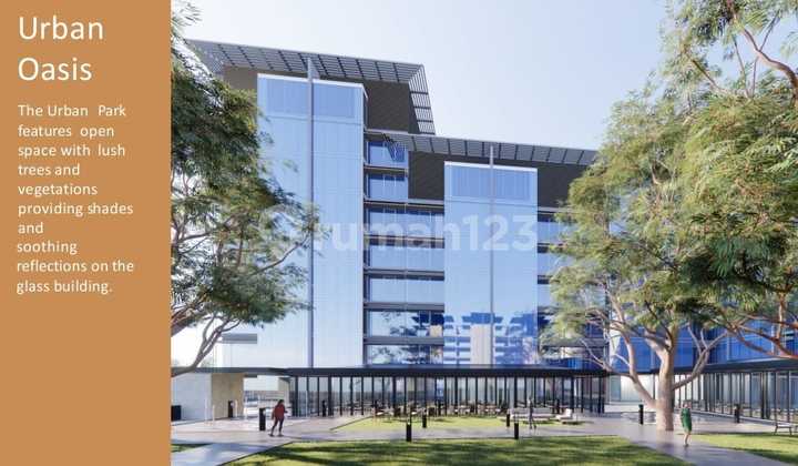 Gedung Baru 10 Lantai Dekat Tol Dalam Kawasan Perkantoran di Jakarta Barat