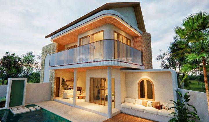 Brand New Villa Modern And Luxury Style With Paddyfield View Near Canggu 2