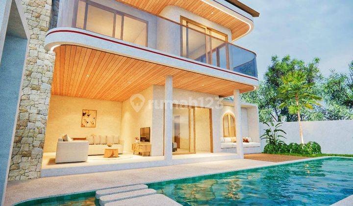 Brand New Villa Modern And Luxury Style With Paddyfield View Near Canggu 1