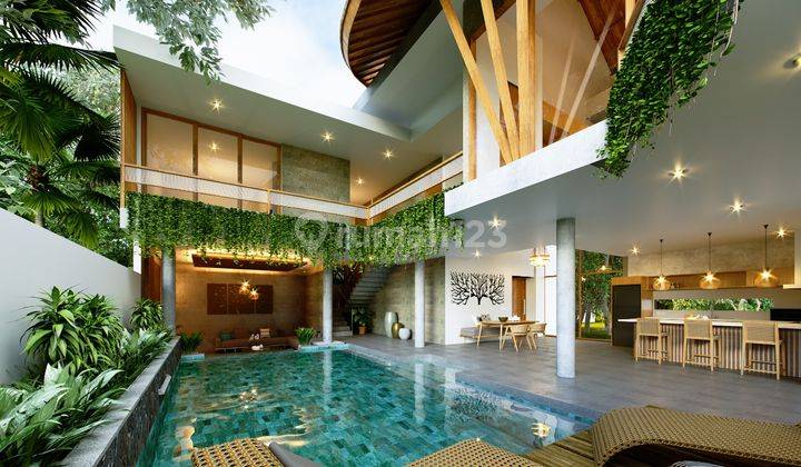 Cluster Residential Villa 2 Lantai Baru Desain Luxury Dekat Echo Beach Canggu