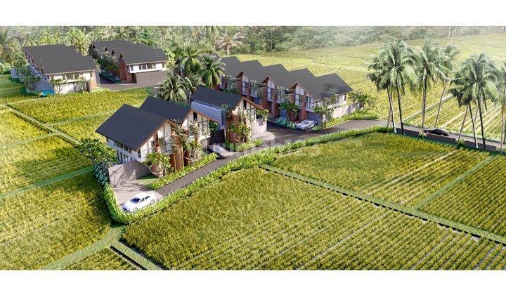 Luxury Tropical Modern Villa Rice Field View Dekat Cretya Ubud 2