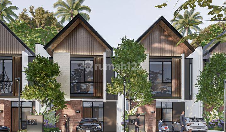 New Luxury Modern Villa Style House with Complete Facilities in Denpasar 1