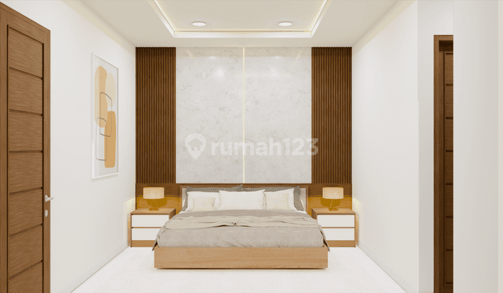 kamar tidur modern tropical residence freehold full