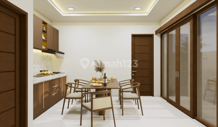 ruang makan modern tropical residence freehold full