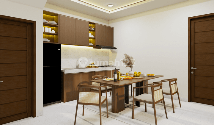 ruang makan modern tropical residence freehold full