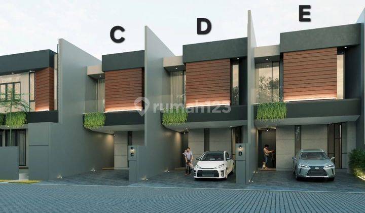 Dijual Rumah Baru 2 Lt Mewah Kekinian Kutisari Indah 3 Unit Jejer On Progres  1