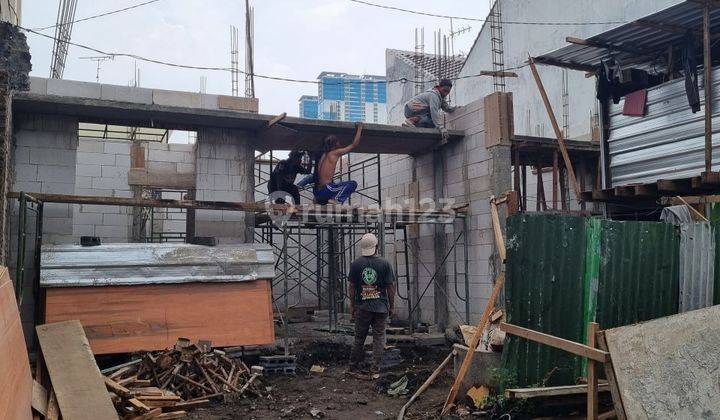 Rumah Baru 2 Lt Mewah Kekinian Kertajaya Indah Tengah 2 Unit Jejer On Progres  2