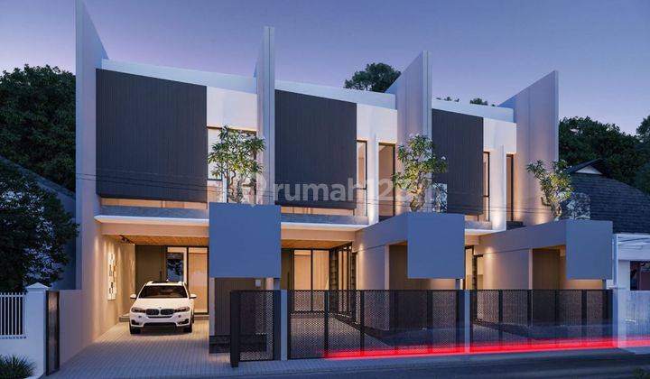 Dijual Rumah Industrialis Modern di Manyar Tirtoasri 1