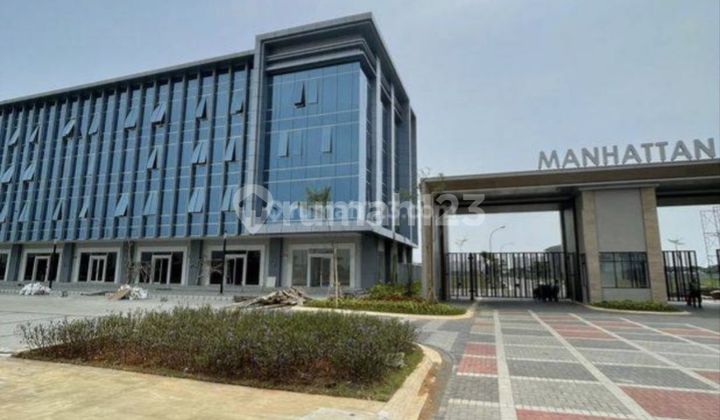 Disewakan Ruko Soho Manhattan dengan lokasi Bagus posisi didepan 