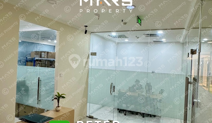 CHEAP OFFICE SOHO CAPITAL SIZE 140 SQM SEMI FURNISHED CHEAP OFFICE SOHO CAPITAL SIZE 140 SQM SEMI FURNISHED
