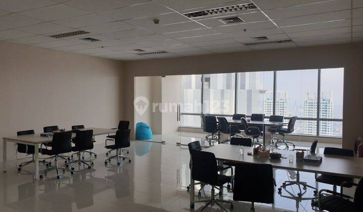 Super Murah Cepat Office Space Soho Capital 140m2 Furnished 1