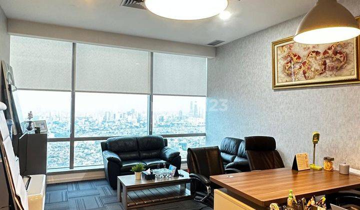 For Rent Murah Office Space Soho Capital Size 211 Sqm Fully Furnished Ready To Use 2