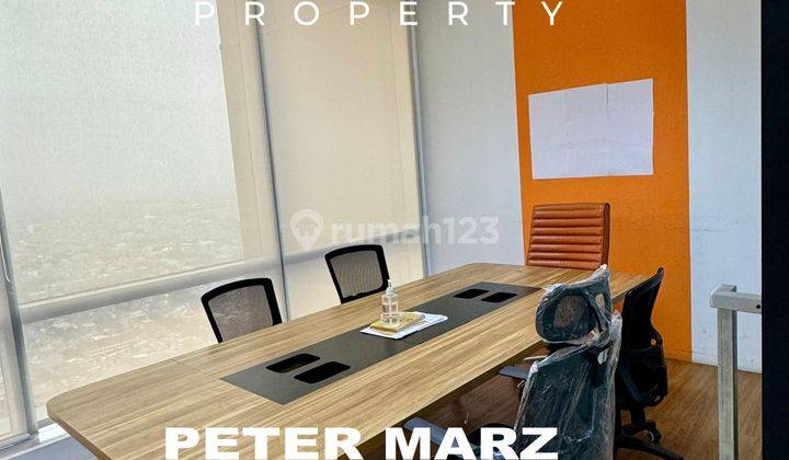 Murah Office Space Soho Capital Size 121 Sqm Furnished Ready 2