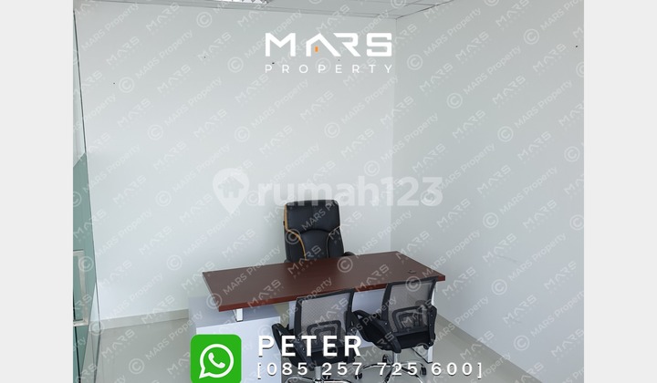 OFFICE SPACE SOHO CAPITAL SIZE 140 SQM FURNISHED