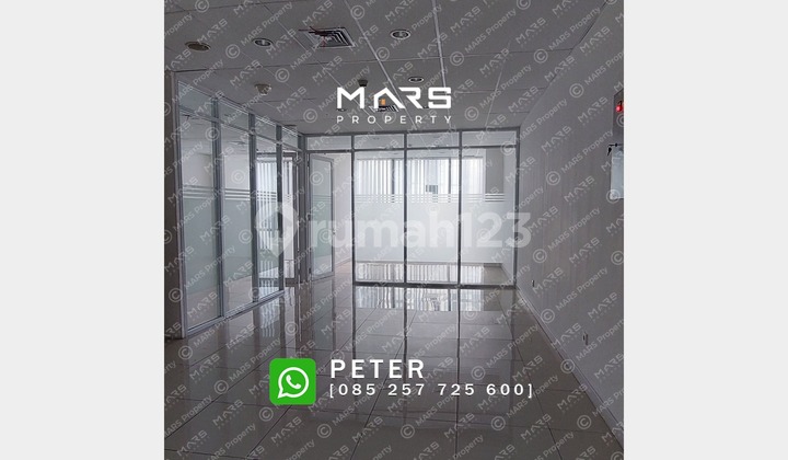 OFFICE SPACE SOHO CAPITAL SIZE 120 SQM SEMI FURNISHED